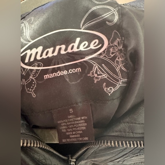 Mandee Faux Leather Jacket - Picture 3 of 4